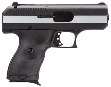 Hi-Point CF380HCT1 CF  380 ACP 8+1, 3.50" Black Steel Barrel, Black/Chrome Serrated Steel Slide, Black Polymer Frame & Grip