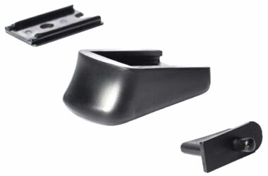 Mec-Gar F42090SET Finger Rest Set made of Polymer & Steel with Blued Finish for Walther PP, PPK & PPK/S Magazines