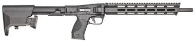 Smith & Wesson 12576 M&P FPC  9mm Luger 10+1 16.25" Black Oxide Steel Barrel, Black Anodized Aluminum Receiver, M-LOK Slots w/Picatinny Style Rail Handguard, Adjustable Black Synthetic Stock
