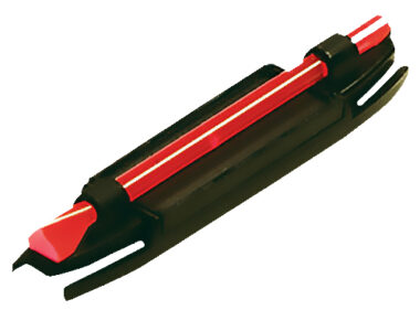 HiViz BB2005 Birdbuster Magnetic Front Sight  Black | Green & Red  Fiber Optic