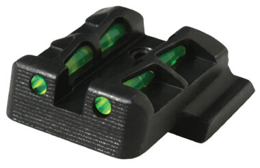 HiViz MPSLW11 LiteWave S&W M&P Shield Rear Sight Green Fiber Optic