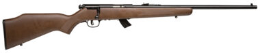 Savage Arms 20700 Mark II G Full Size 22 LR 10+1 21" Matte Black Sporter Barrel, Matte Black Drilled & Tapped Carbon Steel Receiver, Satin Brown Fixed Wood Stock, Right Hand