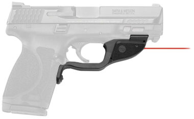 Crimson Trace 0174401 Laserguard  Fits S&W M&P M2.0, Red Laser Black Polymer, Trigger Guard Mount
