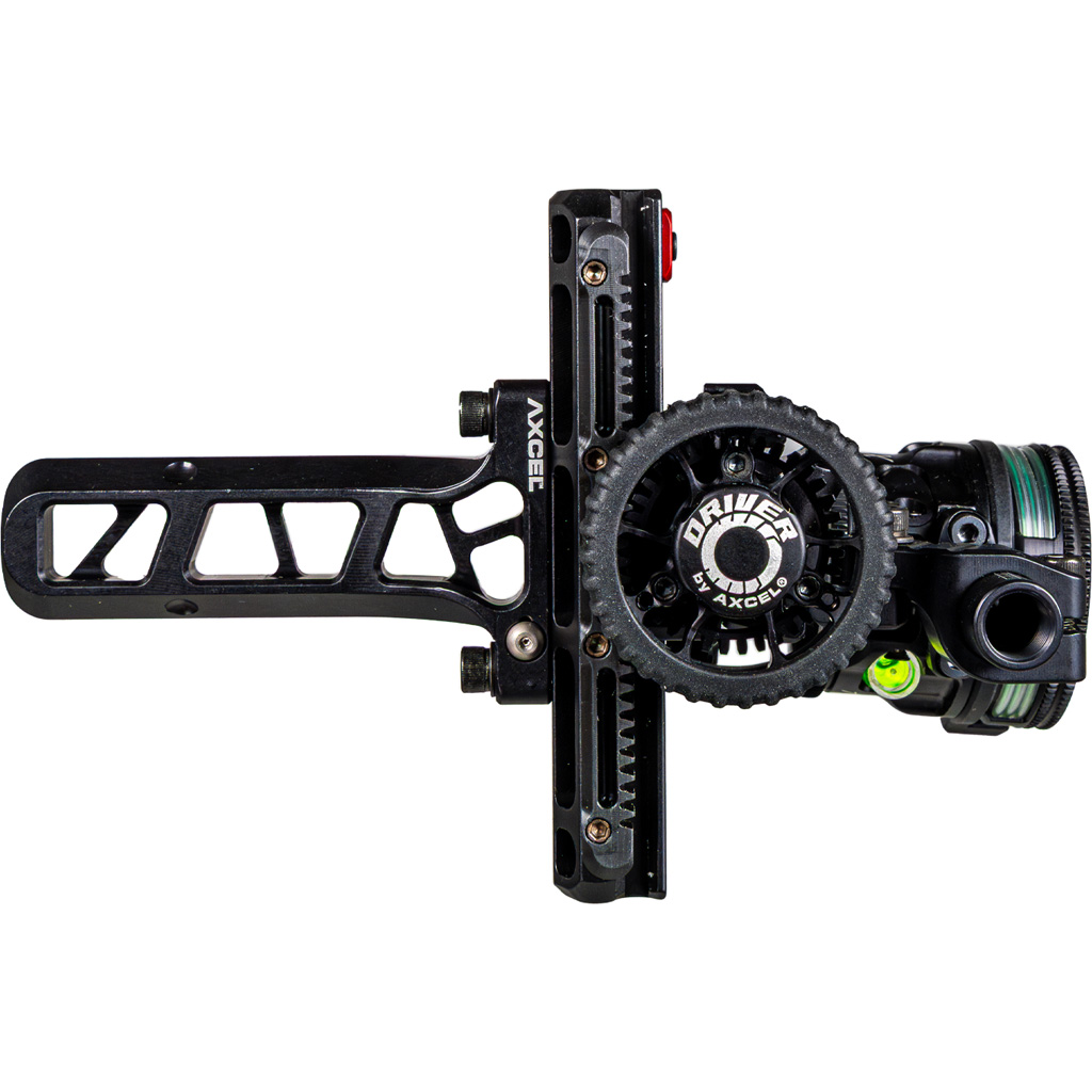 Axcel Driver Plus Slider Sight w/AVX-31 Scope Stealth BH Bridge-Lock .010 Green Fiber 1 Pin RH - Image 2